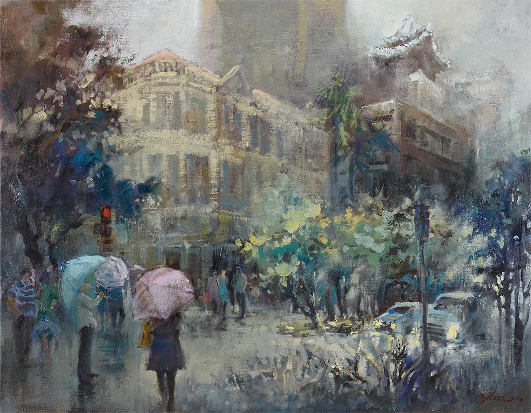 Singapore Watercolour Oil Painting Ng Woon Lam nws aws