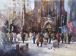 Singapore Watercolour Oil Painting Ng Woon Lam nws awsdf df