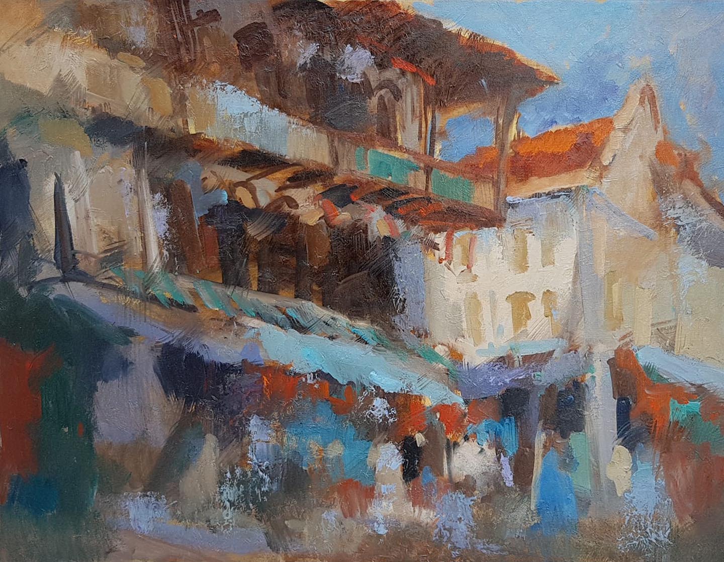 Oil painting free demo Singapore